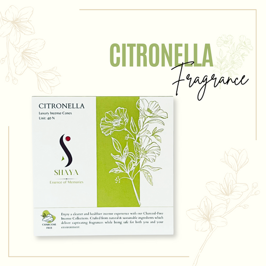 Citronella - Luxury Incense Light Cones